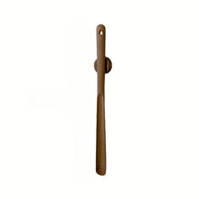 Load image into Gallery viewer, Ergonomic Walnut Magnetic Shoehorn with Wall Mount