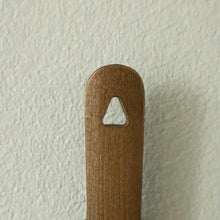 Load image into Gallery viewer, Ergonomic Walnut Magnetic Shoehorn with Wall Mount