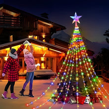 Load image into Gallery viewer, Waterproof Christmas Fairy Lights with 8 Atmospheric Modes