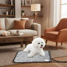 Load image into Gallery viewer, Electric Pet Heating Mat with Adjustable Temperature and Waterproof Surface