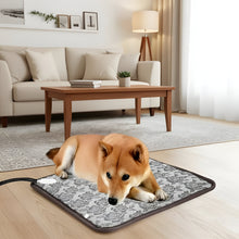 Load image into Gallery viewer, Electric Pet Heating Mat with Adjustable Temperature and Waterproof Surface