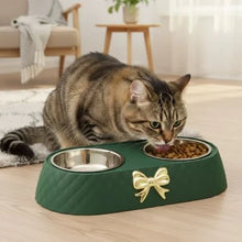 Load image into Gallery viewer, Cat Feeding Bowls Double Elevated Non-Slip Design