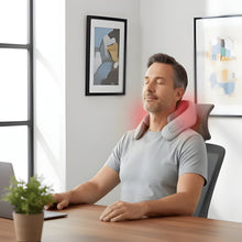 Load image into Gallery viewer, Electric Shiatsu Neck and Trapezius Muscle Massager with Deep Pressure and Heat