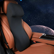 Load image into Gallery viewer, Car Lumbar Support and Neck Pillow, Memory Foam Ergonomic Back Support for Car and Office