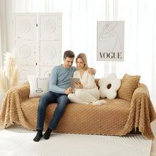 Load image into Gallery viewer, Plush Chenille Sofa Cover, Anti-Scratch and Dustproof Throw