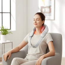 Load image into Gallery viewer, Electric Shiatsu Neck and Trapezius Muscle Massager with Deep Pressure and Heat