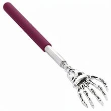 Load image into Gallery viewer, Stainless Steel Telescoping Back Scratcher and Massager for People and Pets