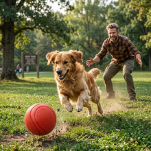 Load image into Gallery viewer, Dog Bouncing Ball, Durable Rubber Interactive Toy