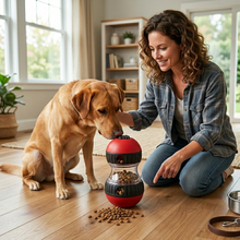 Load image into Gallery viewer, Dog Food Dispenser Toy, Interactive Slow Feeder Puzzle