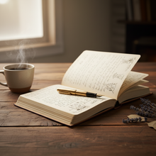 Load image into Gallery viewer, Vintage Heart Embossed Leather Journal, Handmade Genuine Leather Notebook