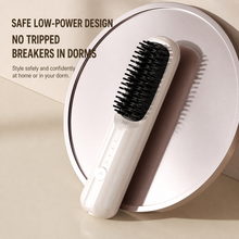 Load image into Gallery viewer, Cordless Straightening Brush with Negative Ion Technology and Ceramic Coated Teeth, 30 Minute Battery