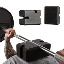 Load image into Gallery viewer, Bench Press Block EVA Foam Strength Trainer for Barbell Workouts and Home Gym
