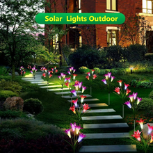 Load image into Gallery viewer, Enchanting Solar-Powered Lily Lights for Gardens and Patios