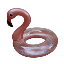 Load image into Gallery viewer, Pink Flamingo Inflatable Pool Float