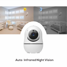 Load image into Gallery viewer, Video Baby Monitor with 5 Inch Screen, Camera, Audio and Temperature Sensor