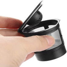Load image into Gallery viewer, 3-Pack Reusable Stainless Steel Coffee Filter Pods with Spoon for 1.0 and 2.0 Brewers
