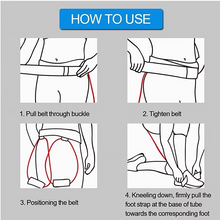 Load image into Gallery viewer, Resistance Training Belt with Elastic Bands for Squats, Leg Strength and Agility Workouts