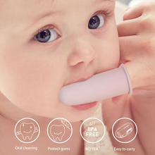 Load image into Gallery viewer, Baby Finger Toothbrush for Gentle Oral Care