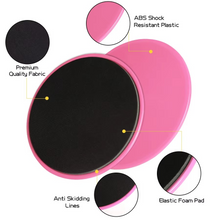 Load image into Gallery viewer, Fitness Core Sliders for Full Body Workouts, Ab & Yoga Training