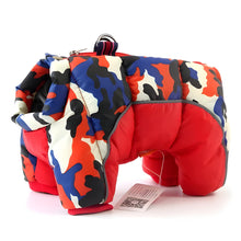 Load image into Gallery viewer, Small Dog Winter Parka with Back Zipper and Reflective Strip