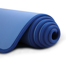 Load image into Gallery viewer, Extra Thick 0.39inch Non-Slip Exercise and Yoga Mat with Carry Band