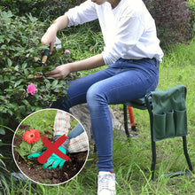 Load image into Gallery viewer, Heavy Duty Folding Garden Kneeler and Seat with Padded Foam Cushion