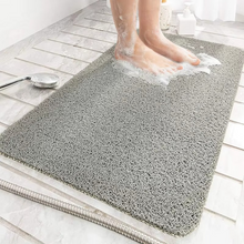 Load image into Gallery viewer, Bathroom Non Slip Shower Mat Waterproof Rectangular Bath Floor Mat 16x24 in