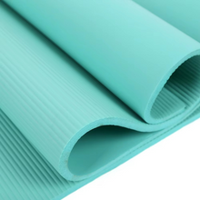 Load image into Gallery viewer, Extra Thick NBR Yoga Mat with Position Line Non Slip Cushion for Fitness Pilates and Exercise