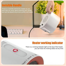 Load image into Gallery viewer, Mini Electric Ceramic Heater for Efficient Room Heating