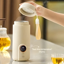 Load image into Gallery viewer, Mini Kettle for Travel and Dorms, Lightweight Portable Electric Water Boiler