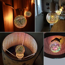 Load image into Gallery viewer, 3D Starburst LED Bulb – Vintage Edison Firework Light – E27