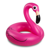 Load image into Gallery viewer, Pink Flamingo Inflatable Pool Float