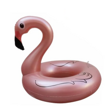 Load image into Gallery viewer, Pink Flamingo Inflatable Pool Float