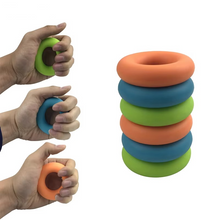 Load image into Gallery viewer, Silicone Hand Grip Strength Trainer for Hand and Forearm Exercise
