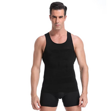 Load image into Gallery viewer, Men's Slimming Body Shaper Vest with Waist Trainer and Tummy Control