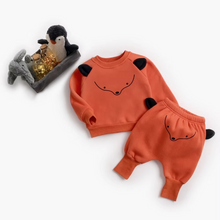 Load image into Gallery viewer, Cozy Winter Baby Outfit Set Cotton Long Sleeve Top and Pants