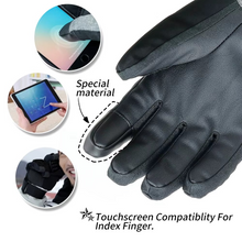 Load image into Gallery viewer, Waterproof Thermal Ski and Snowboard Gloves with Touchscreen Function for Men and Women