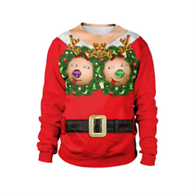 Load image into Gallery viewer, Unisex Retro Santa Claus Christmas Sweater