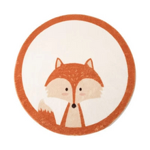 Load image into Gallery viewer, Round Fluffy Baby Play Mat Plush Animal Rug for Nursery or Living Room