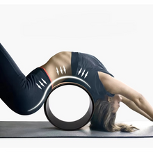 Load image into Gallery viewer, Premium Wood Yoga Wheel for Back Stretching and Full Body Balance Training