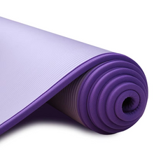 Load image into Gallery viewer, Extra Thick 0.39inch Non-Slip Exercise and Yoga Mat with Carry Band