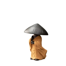 Load image into Gallery viewer, Ceramic Little Monk Tea Strainer for Tea Ceremony and Home Décor