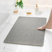 Load image into Gallery viewer, Bathroom Non Slip Shower Mat Waterproof Rectangular Bath Floor Mat 16x24 in
