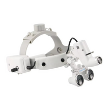Load image into Gallery viewer, Professional LED Headlamp with 3.5X Magnification Loupes