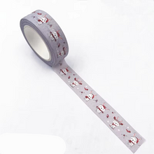 Load image into Gallery viewer, Christmas Washi Tape with Snowflake and Reindeer Designs for Holiday Crafts