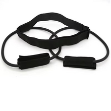 Load image into Gallery viewer, Resistance Training Belt with Elastic Bands for Squats, Leg Strength and Agility Workouts