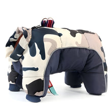 Load image into Gallery viewer, Small Dog Winter Parka with Back Zipper and Reflective Strip