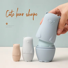 Load image into Gallery viewer, Silicone Stacking Nesting Dolls Montessori Toy for Babies and Toddlers