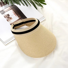 Load image into Gallery viewer, UV Protection Wide Brim Summer Sun Visor Hat for All