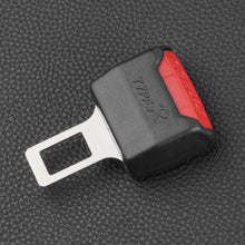 Load image into Gallery viewer, Seatbelt Buckle Extender with Metal Latch and Red Release Button